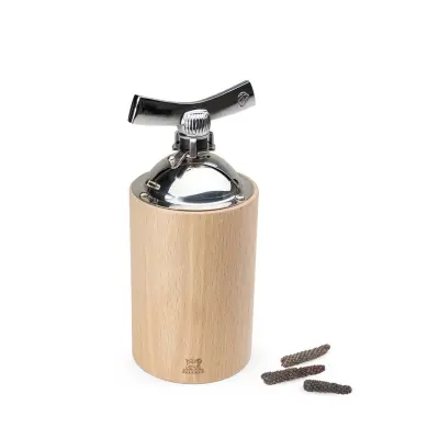 Mlinček za dolgi poper, janeževo zvezdo Isen 18cm / les, inox