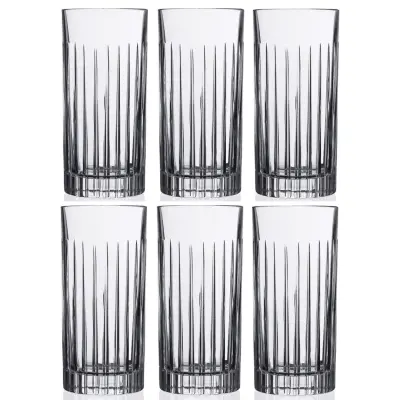 Set kozarec zavodo, sok Timeless Eco Luxion 440ml / 6 kos / kristalno steklo