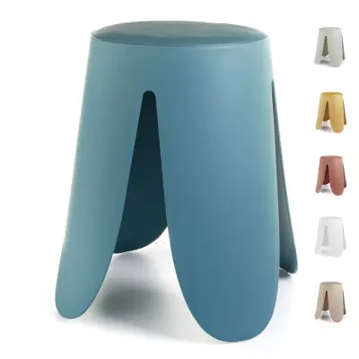 Stolček, tabure 30xh46,5cm / več barv / plastika, pu