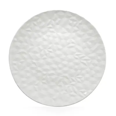 Plitev krožnik Hesperis 27cm / bel / porcelan