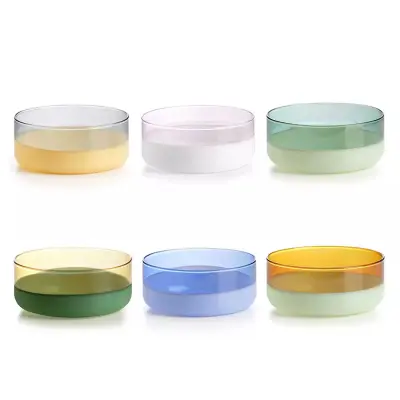 Set skledica Unameta 450ml / 6 kos / borosilikatno steklo