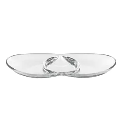 Servirni krožnik Papaya 3-delni 30,5x19cm / steklo