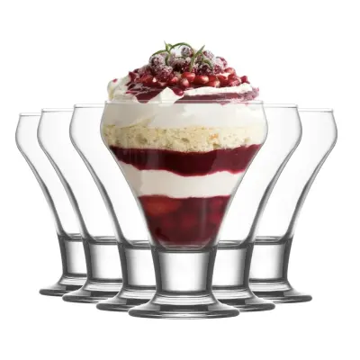 Set kozarec za sladoled Frosty 305ml / 6kos / steklo