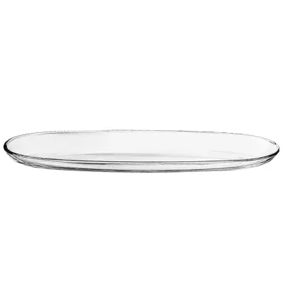Servirni krožnik Fenice 50x16cm / ovalen / steklo
