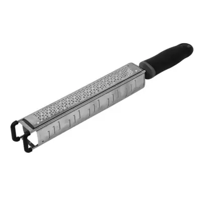 Micro ribežen z ročajem 39cm / 3 stranice / inox, pvc
