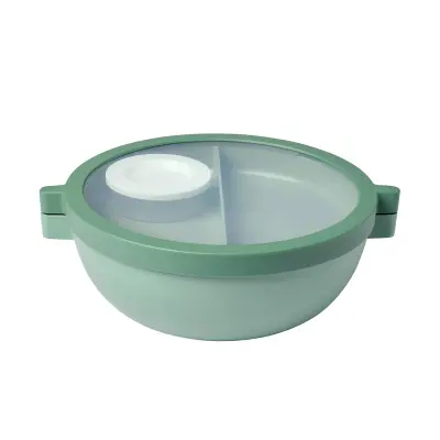 Lunchbox Vita Bento 1,5L / zelena / okrogla / PP