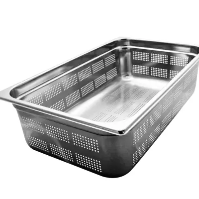 GN perforirana posoda za chafing 1/1 / h15cm / 20L / inox