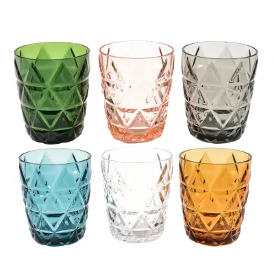 Set kozarec za vodo, sok Pol 315ml / 6 kos / polistiren