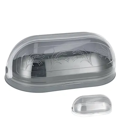 Posoda za kruh 47x24xh18cm / več barv / plastika