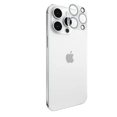 CASE MATE, Zaš?itno steklo za kamero za iPhone 15 Pro/15 Pro Max Twinkle proti praskam, Prozorno
