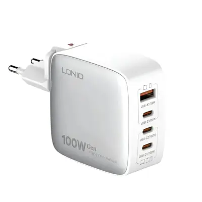 LDNIO Q408 4 PORT (1A3C) 100W 15V 5A bel polnilec