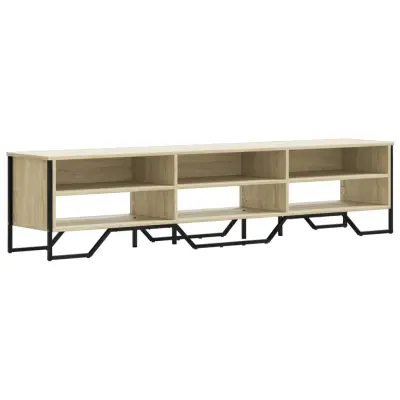 vidaXL TV omarica sonoma hrast 180x34x41 cm inženirski les