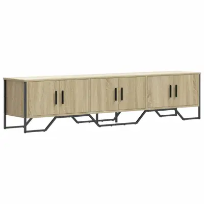 vidaXL TV omarica sonoma hrast 180x34x41 cm inženirski les