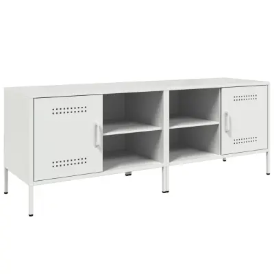 vidaXL TV omarica 2 kosa bela 68x39x50,5 cm jeklo