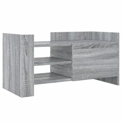 vidaXL TV omarica siva sonoma 80x35x40 cm inženirski les