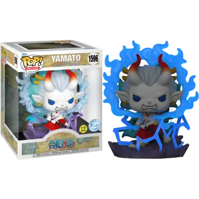 Funko POP Animacija ONE PIECE DELUXE YAMATO (OBLIKA ČLOVEK-ZVER) GITD Exclusive 1596