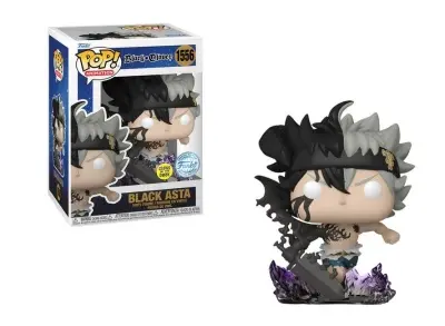 Funko POP Animacija Black Clover Black Asta GITD Exclusive 1556