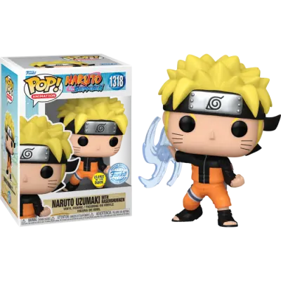Funko POP Animacija Naruto Shippuden Naruto Uzumaki z Rasenshuriken GITD -1318