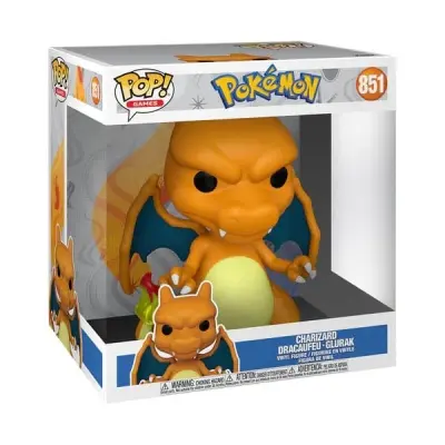 Funko POP Games Pokemon Super Sized Jumbo Charizard 10" 851