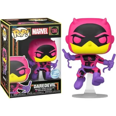 Funko POP Marvel Daredevil Black Light Exclusive 1360