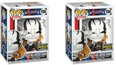Funko POP Animation Bleach Fully-Hollowfied Ichigo Exclusive and Chase Bundle 1104