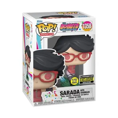 Funko POP Animacija Naruto Boruto Sarada s Sharinganom GITD Exclusive 1358