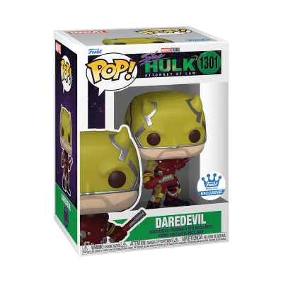 Funko POP Marvel She-Hulk Daredevil FUNKO Exclusive 1301