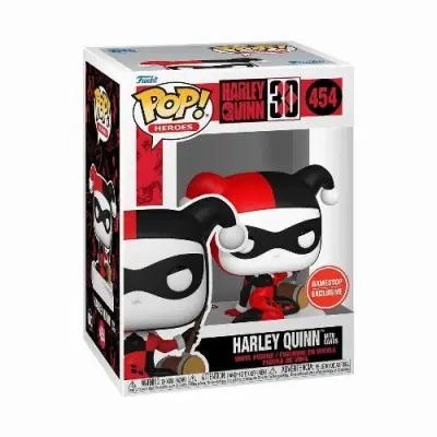 Funko POP DC Heroes 30th Anniversary Harley Quinn with Cards Exclusive 454
