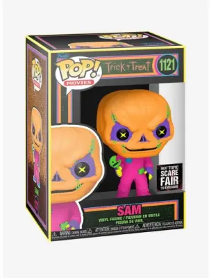 Funko POP Filmi TRICK R TREAT Sam Black Light HOTTOPIC SCARE FAIR Ekskluzivno 1121