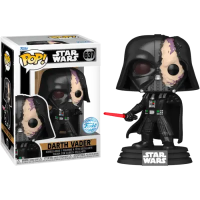 Ekskluzivna poškodovana čelada Funko POP Star Wars Obi-Wan Kenobi Darth Vader -637