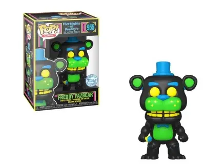 Funko POP Games Five Nights at Freddy's Freddy Fazbear Black Light Exclusive 955