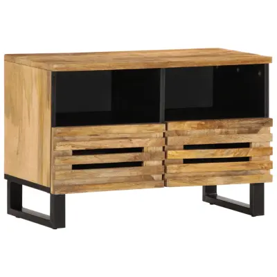 vidaXL TV omarica 70x34x46 cm trden robusten mangov les