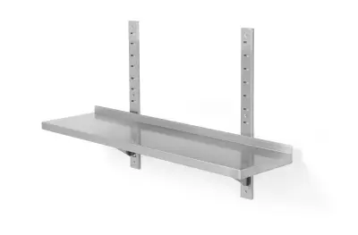 Enojna nastavljiva viseča polica 80 cm - Hendi 811719