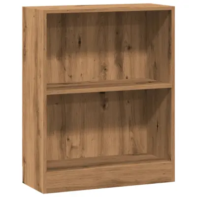 vidaXL Knjižna omara artisan hrast 60x24x76 cm inženirski les