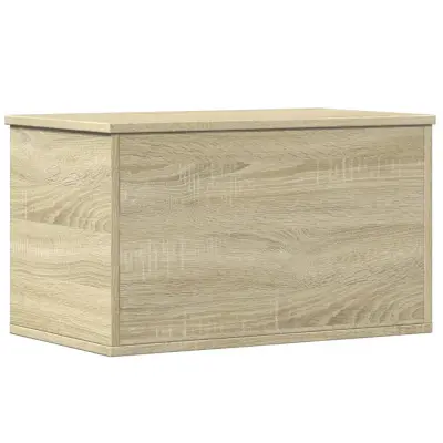 vidaXL Škatla za shranjevanje sonoma hrast 60x35x35 cm inženirski les