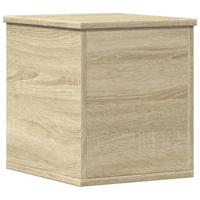 vidaXL Škatla za shranjevanje sonoma hrast 30x35x35 cm inženirski les