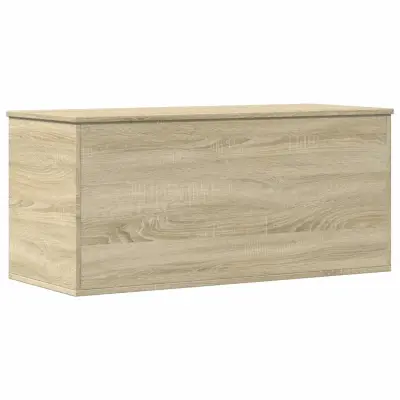 vidaXL Škatla za shranjevanje sonoma hrast 100x42x46 cm inženirski les
