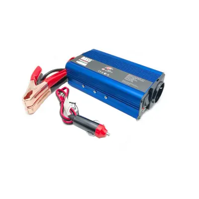 Napetostni pretvornik 12 V - 230 V, modificiran sinus, 600 W/1200 W, moder