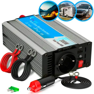 Extralink OPIP-300W | Pretvornik napetosti | avto 12V, 300W čisti sinus