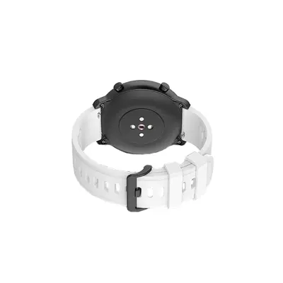Silikonski pas za uro White M