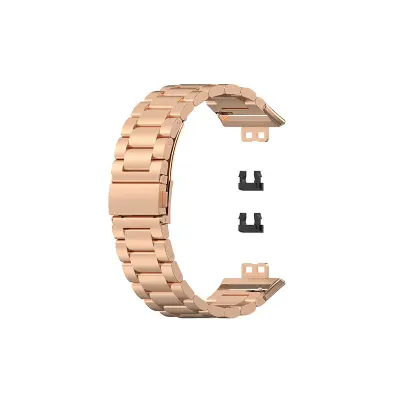 Pašček za uro iz nerjavečega jekla za Huawei Watch Fit (TIA-B09/TIA-B19) Gold