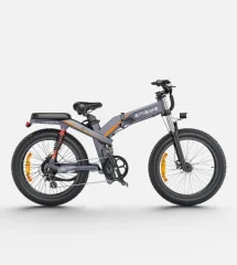 Električno motorno kolo ENGWE X24 48 V 29,2 Ah 1000 W 24*4,0 inch Fat Tires terensko električno kolo - sivo