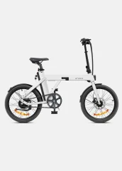 ENGWE P20 zložljivo mestno e-kolo 250 W tihi senzor navora motorja za vožnjo na delo - bela