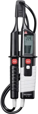 VOLTCRAFT VC 63 dvo-polni tester napetosti, 12 - 690 V AC/DC LED/LCD zvočni signal