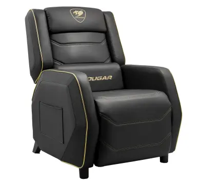 COUGAR CGR-RANGER S-RY sofa, črna/zlata