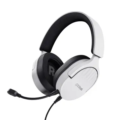 TRUST GXT 489W Fayzo bele gaming slušalke