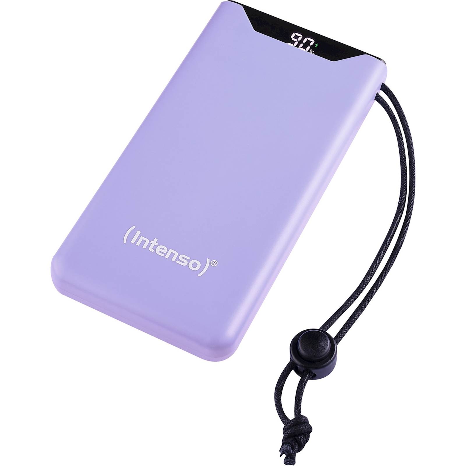 Intenso F10000, 10000 mAh, USB A QC, USB C PD vijolična prenosna baterija