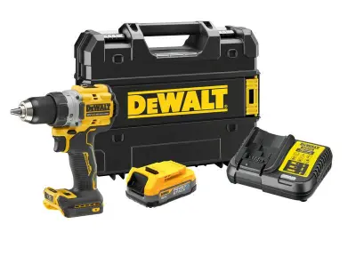 DEWALT VRTALNIK/VIJAČNIK 18V ​​90Nm BL 1x1,7Ah POWERSTACK DCD800E1T