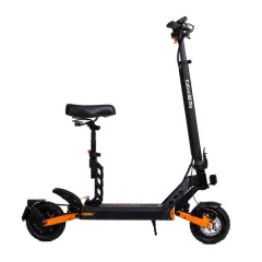KuKirin G2 Pro Električni Skuter - 600W Motor 48V15.6AH Baterija 58KM Doseg Kolutna Zavora Zložljivim Dizajnom - Črna