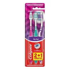 Colgate – paket 3X zobnih ščetk Zig-Zag srednje velikosti
